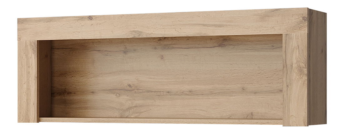 Závěsný regál Mirella 110 (dub wotan)