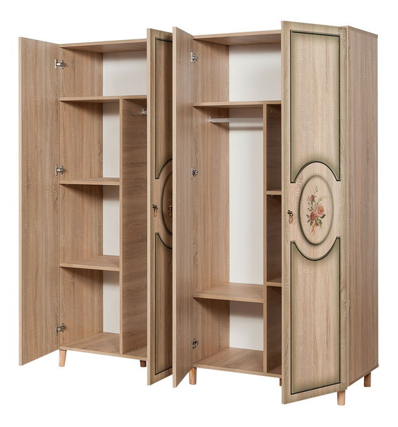 Šatní skříň Imaj 421 (dub sonoma)