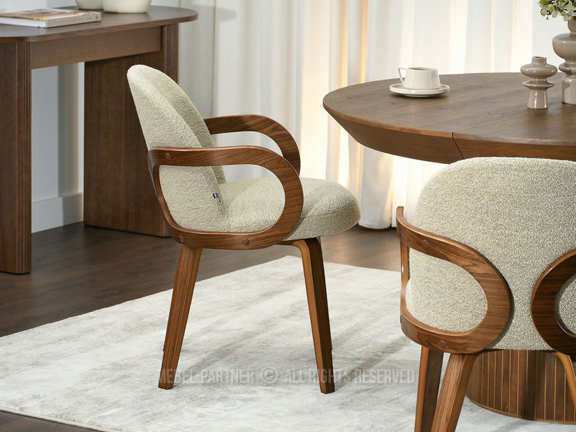 Jídelní židle Midieron (béžová)