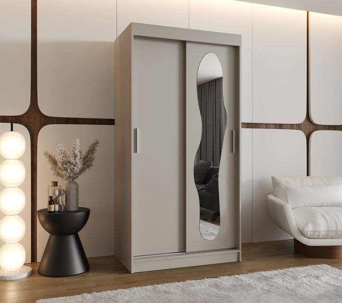 Šatní skříň 100 cm Ulta (kašmír)