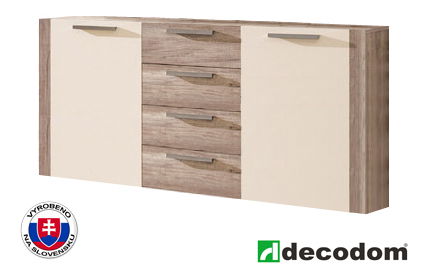 Komoda Decodom Vlad Typ 01 dub canyon + písek