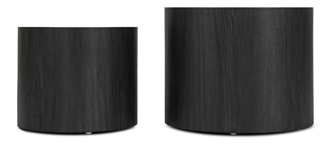 Set 2 ks konferenčních stolků Liloo (černá)