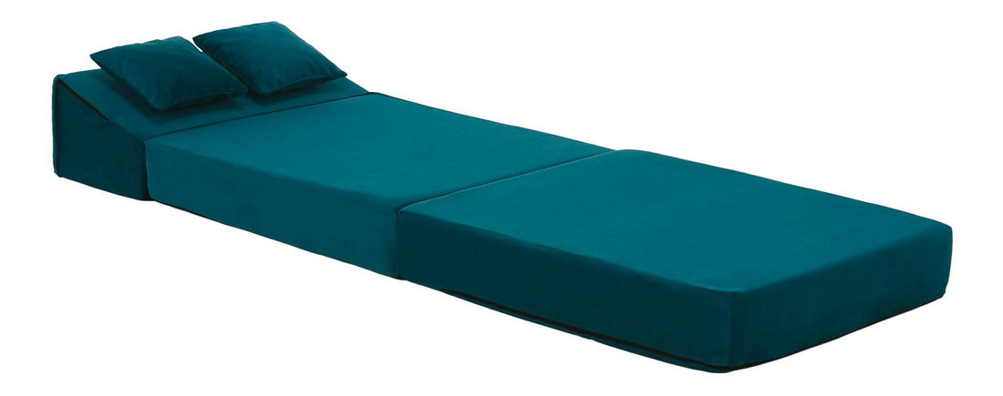 Rozkládací křeslo Plantearan (petrolejová)