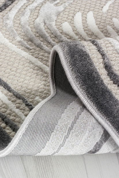 Koberec 120 x 180 cm Amore VII (krémová + černá)