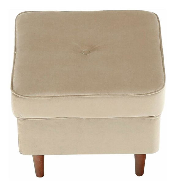 Taburetka Repetidas (béžová + ořech)