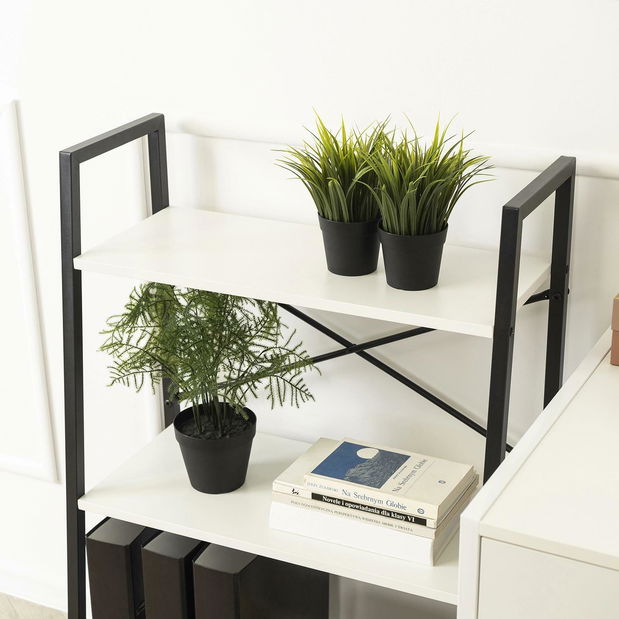 Regál Vencer (bílá + černá)