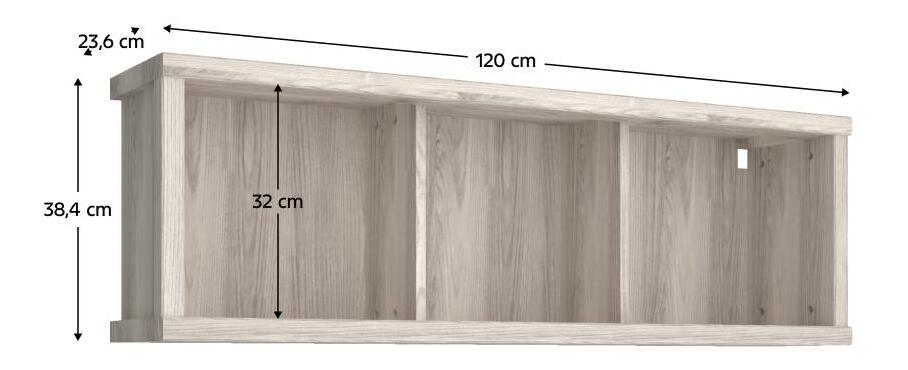 Polička Jess new (kaštan nairobi)