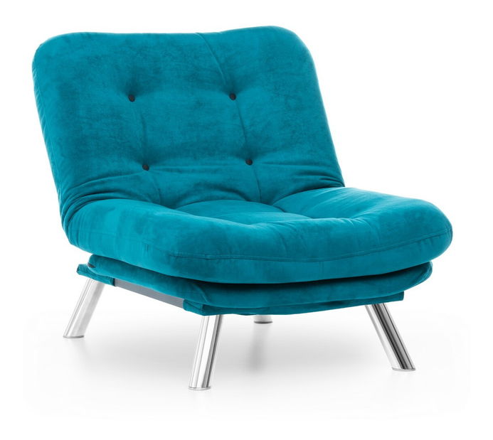 Křeslo Mishike 1 (Petrolejová)