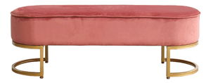 Designová lavice Morila (růžová) 