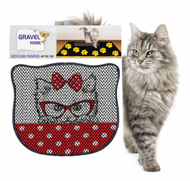 Podložka pod kočičí záchod Kadal 4 (vícebarevné)