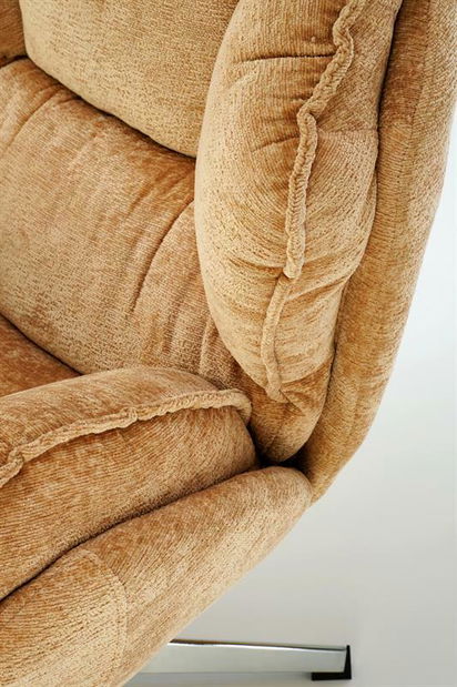 Křeslo Gaudio (hořčicová)