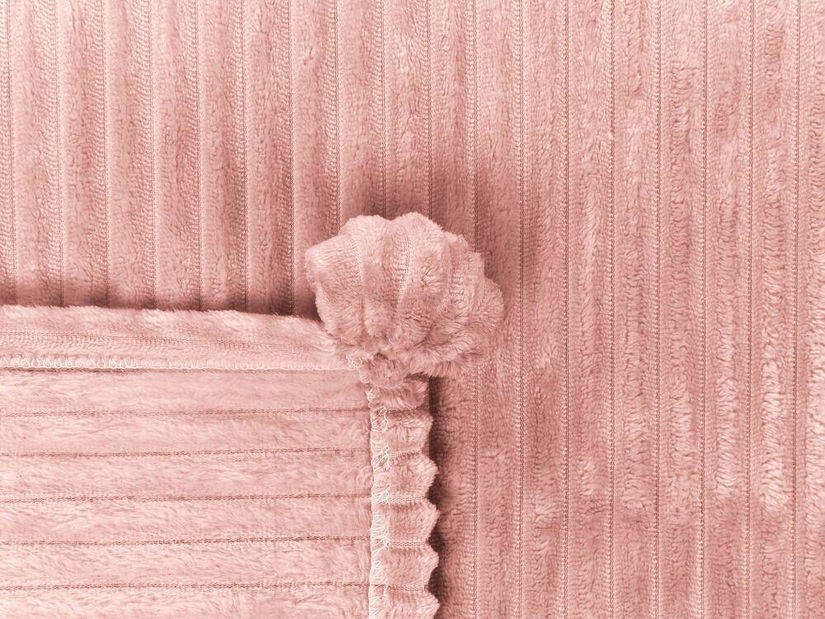 Deka 150 x 200 cm Kawier (růžová)