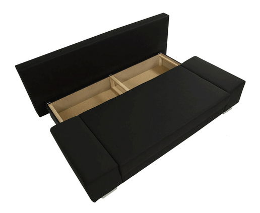 Rozkládací pohovka Sorela Sale (tmavě šedá + šedá) (s úl. prostorem)