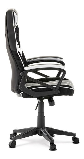 Herní křeslo Philips (stříbrná + černá)