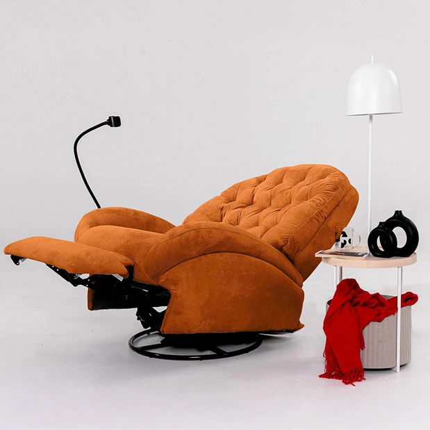 Polohovatelné křeslo Comforto M (červená)