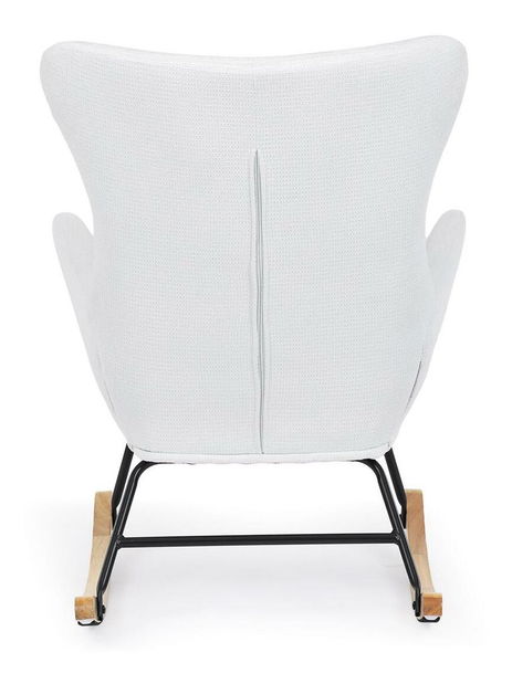 Houpací křeslo Alcanzaba (bílá)