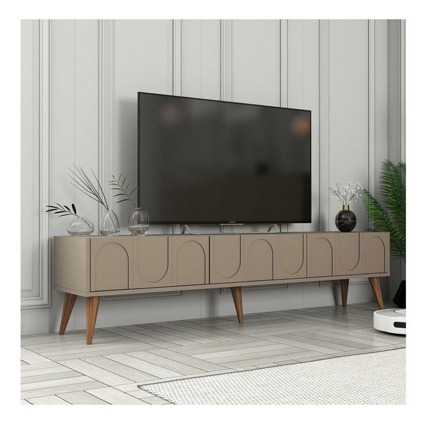 TV stolek/skříňka Bipemu 3 (ořech + atlas)