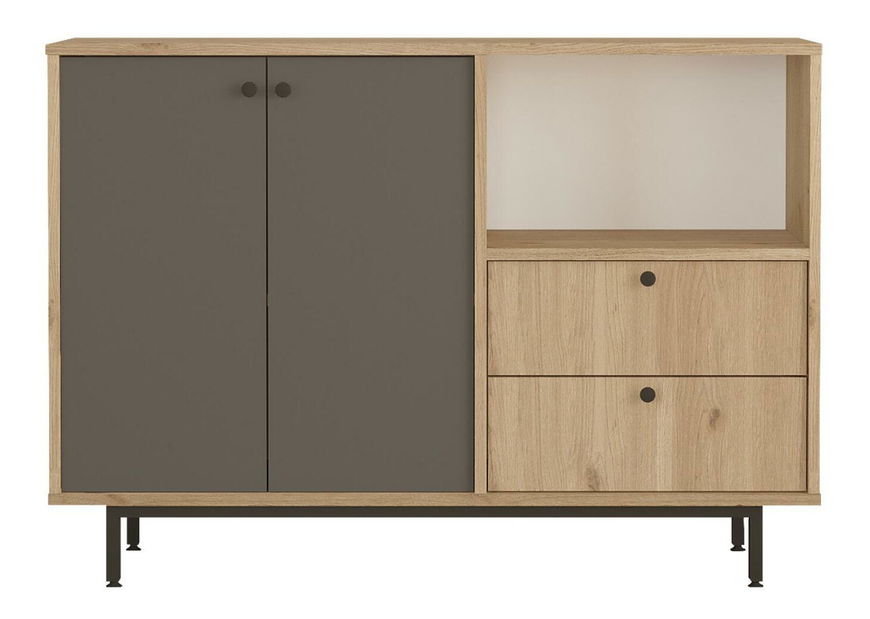 Komoda Rebutia 2 (dub + antracit)