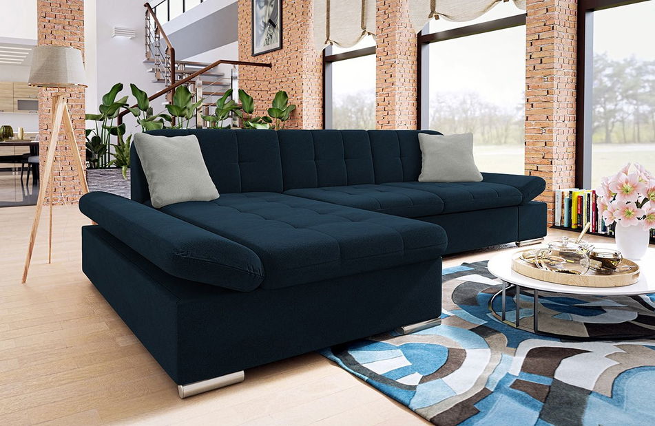 Rohová sedací souprava Makalu (pistáciová)