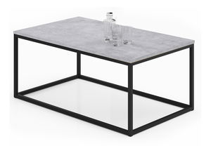 Konferenční stolek Namira (černá + beton)