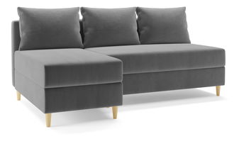 Rohová sedací souprava Vlada (L) (šedá)