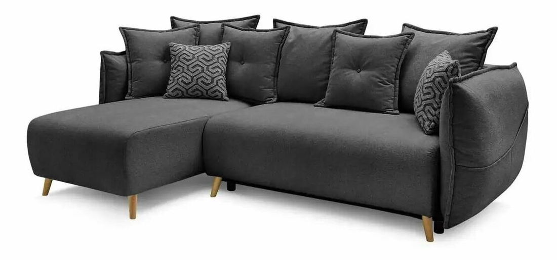 Rohová sedačka Lofty (antracit)