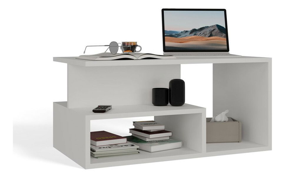 Konferenční stolek Prospectos 1 (bílá)