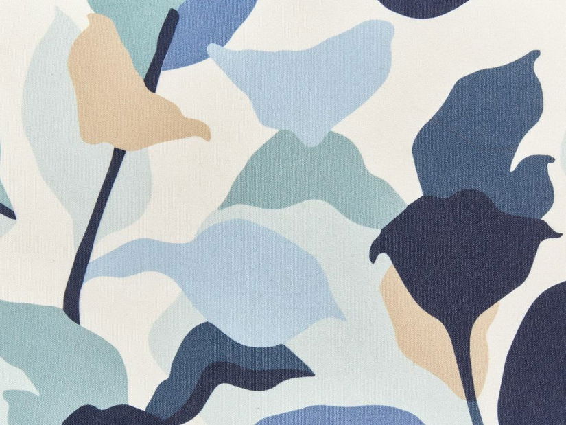 Sada 2 ozdobných polštářů 40 x 60 cm Vegli (modrá)