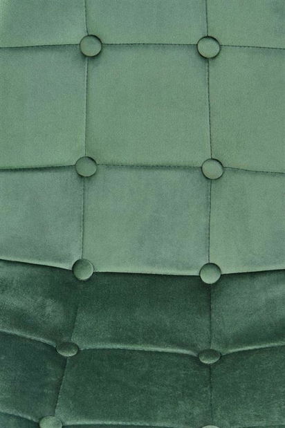 Jídelní židle Davant (tmavě zelená)