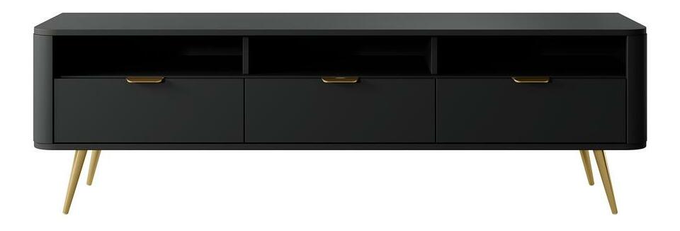 TV skříňka/stolek Ovenia O1 (černá)