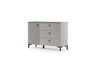Komoda Demandaron 1 (taupe + dub silverjack)