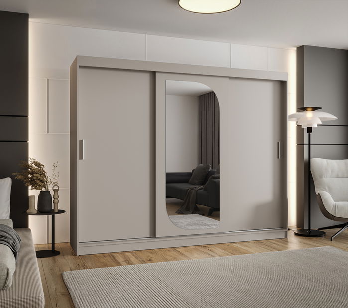 Šatní skříň 250 cm Lulu (kašmír)