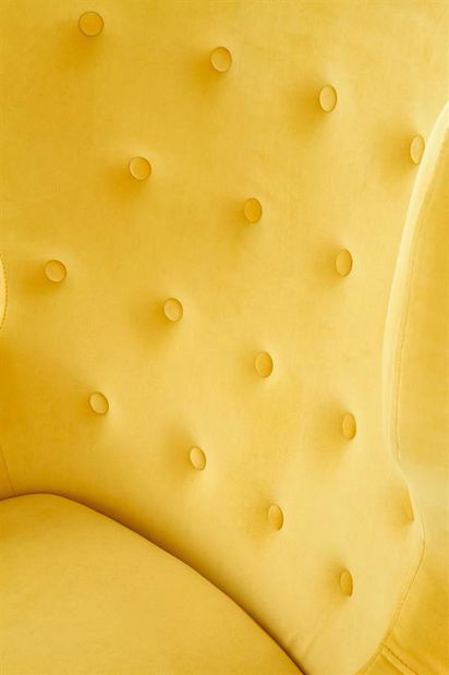 Křeslo ušák Tais (žlutá)