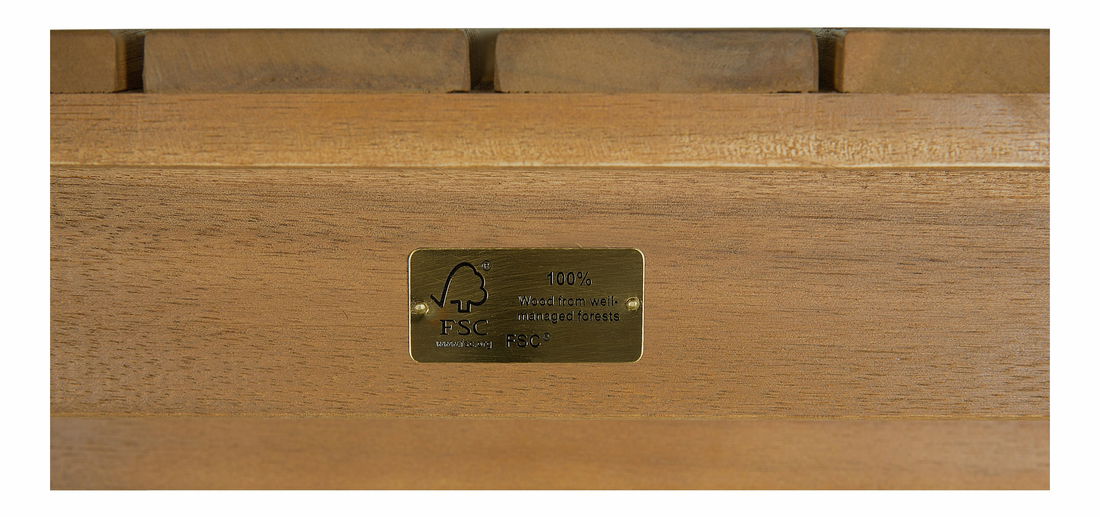 Zahradní sedací souprava Maleno (tmavě šedá) (akát)