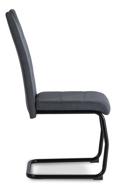  Jídelní židle Lesione (tmavě šedá + černá)