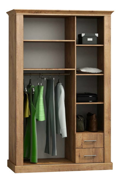 Šatní skříň Atena 146 (craft zlatý)