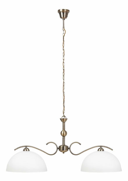 Lustr Aurelia 7139 (bronzová + bílá)