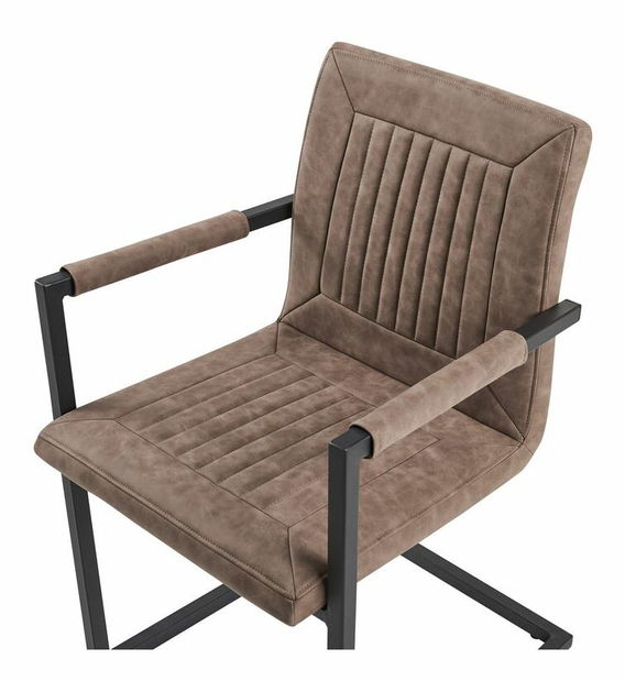 Set 2 ks. jídelních židlí BOLENDE (hnědá)