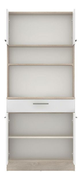 Kuchyňský kout Domini NEW (dub sonoma + bílá)