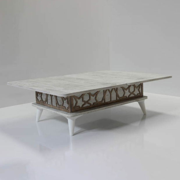 Konferenční stolek Otta (bílá)