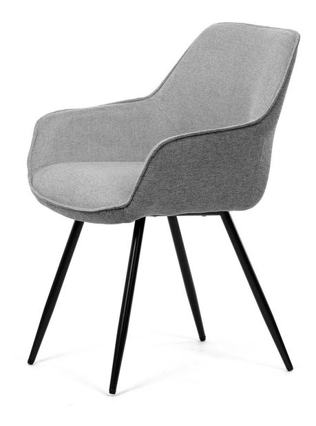 Jídelní židle Concertado (stříbrná)