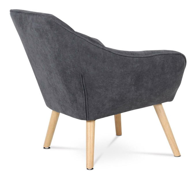 Křeslo Ahondado (tmavě šedá)