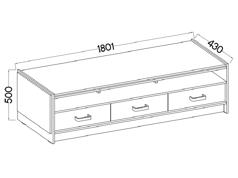 TV stolek Kari 310