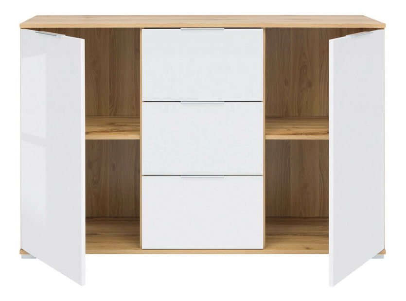 Komoda BRW Zele KOM2D3S