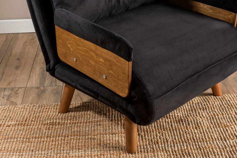 Křeslo Como S (černá)