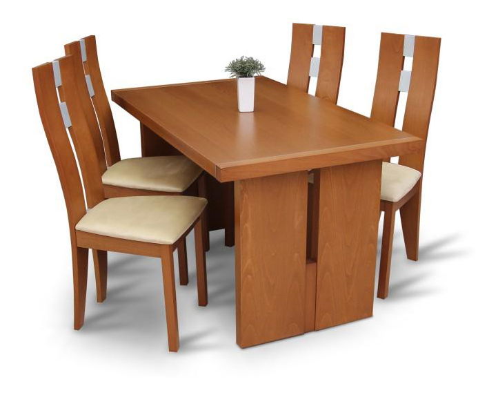 Jídelní stůl Mahu třešeň (pro 4 osoby)
