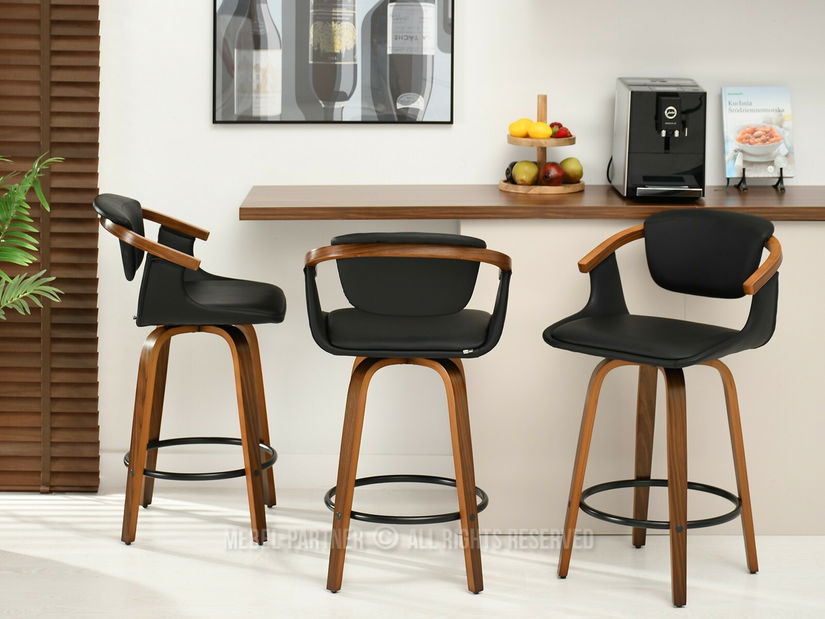 Židle Max H (ořech tmavý + ořech)