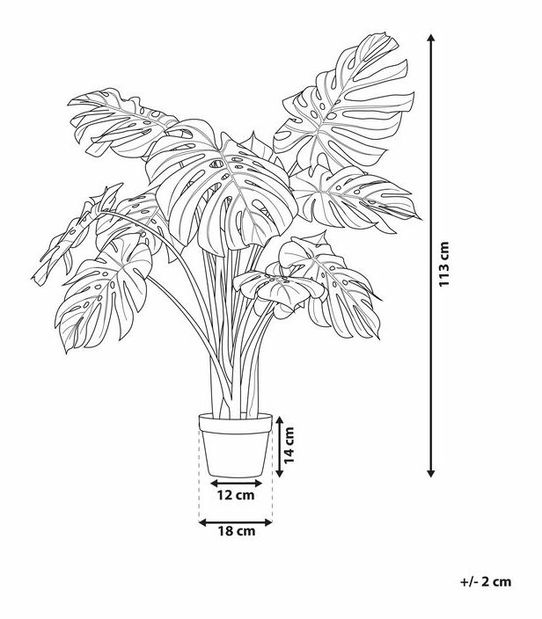 Umělá rostlina 113 cm MONTRA