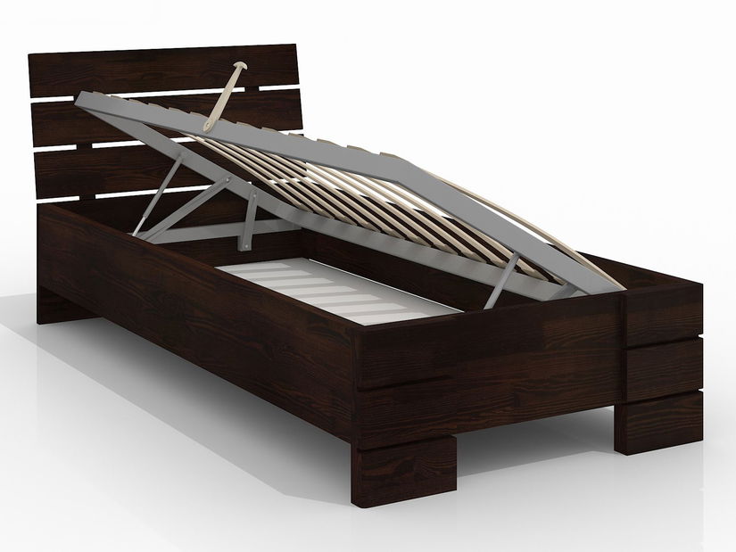 Jednolůžková postel 120 cm Naturlig Kids Lorenskog High BC (borovice) (s roštem)