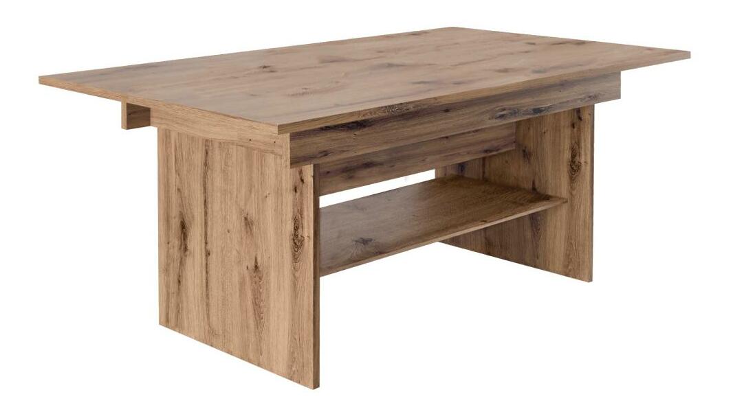Rozkládací jídelní stůl Likud (dub artisan) (pro 4-6 osob)